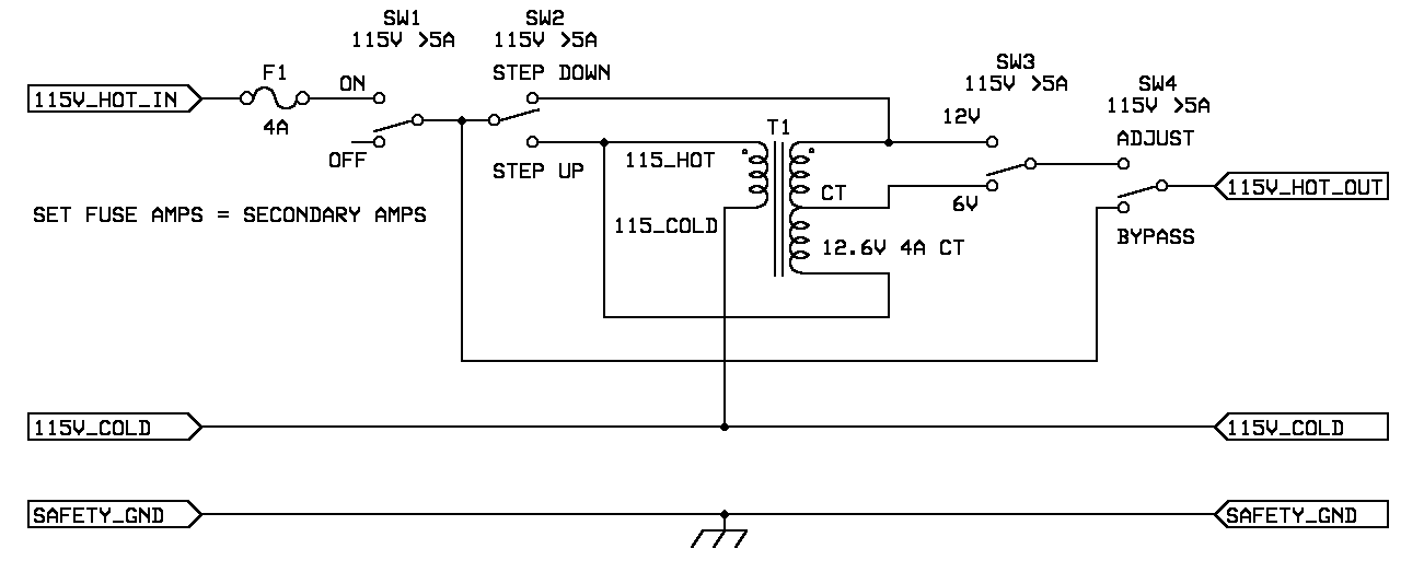 Adjustable Autoformer
        Schmatic