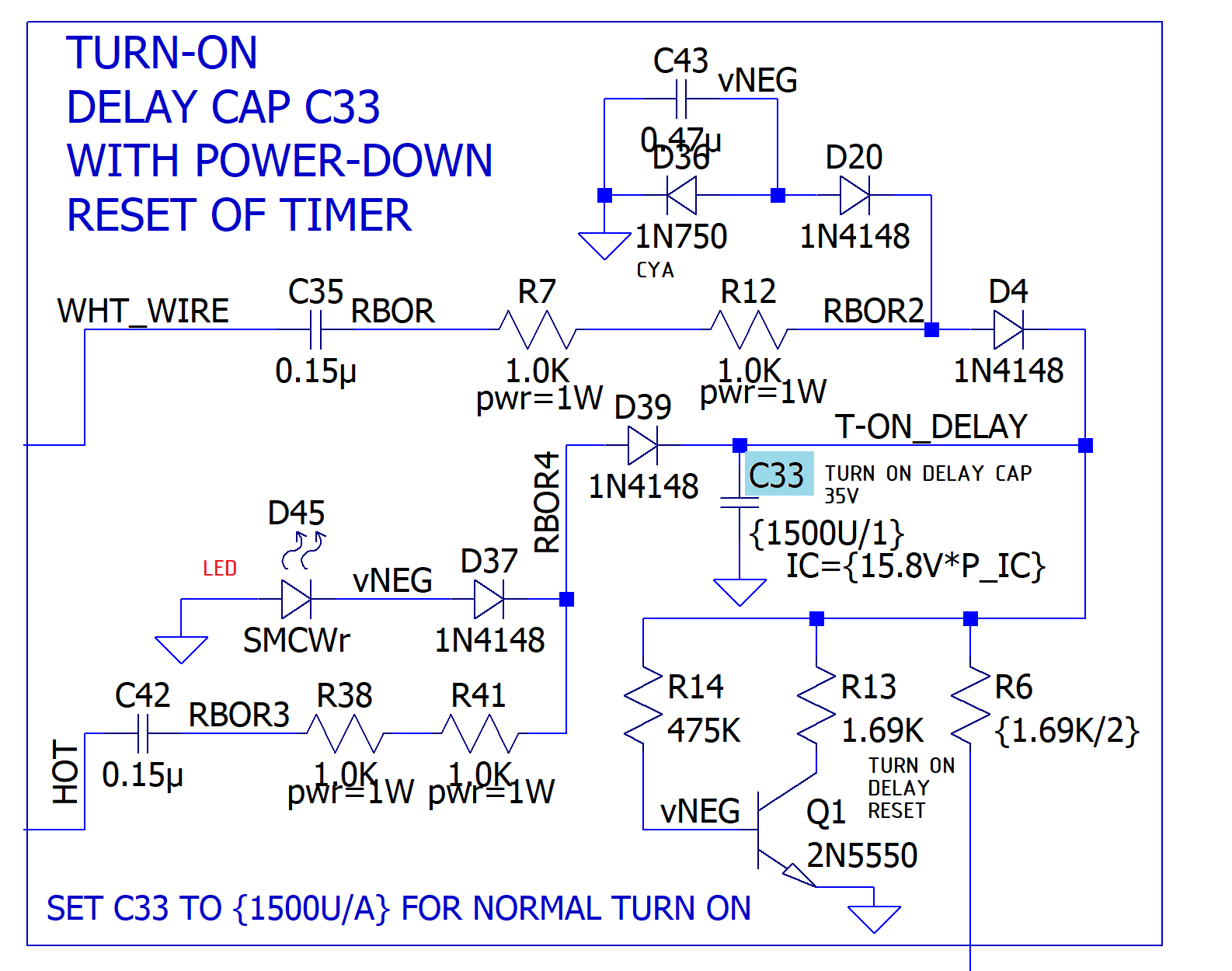 ANALOG POWER INPUT