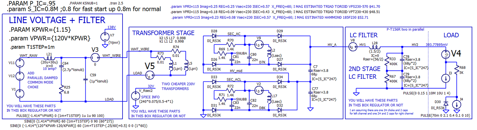 base line schematic